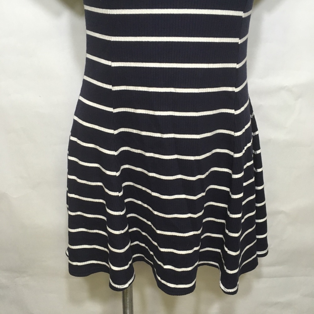 BDG STRIPED RIBBED SHORT SLEEVE DRESS - Picture 8 of 13